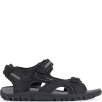 Basutės vyrams, Juoda, SANDALS STRADA