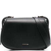 Rankinė per petį moterims, Juoda, Md flap messenger