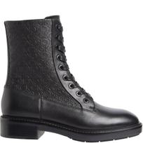 Aulinukai moterims, Juoda, Flat combat boot mono mix