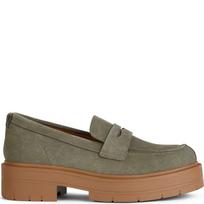 Loaferiai moterims, Žalia, Spherica ec7 moccasins, GEOX
