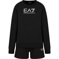 Sportinis kostiumas moterims, Juoda, Logo-print tracksuit