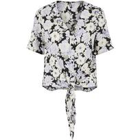 Midi suknelė moterims, Violetinė, PCNYA SS CROP TIE TOP
