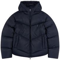 Pūkinė striukė vyrams, Mėlyna, Peak puffer jacket