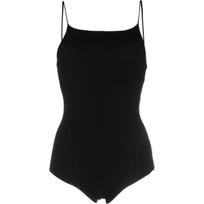 Bodis moterims, Juoda, Ribbed cami bodysuit