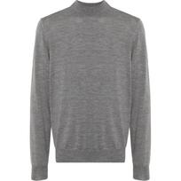 Megztinis su kaklu vyrams, Pilka, Korman merino turtle neck