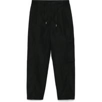 Kelnės moterims, Juoda, Taffeta cargo pant