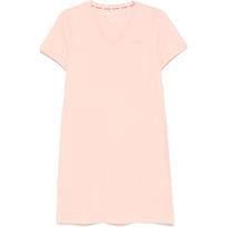 Mini suknelė moterims, Rožinė, V-nk t-shirt dress