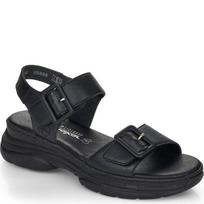 Basutės moterims, Juoda, SANDALS