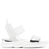 Basutės moterims, Kūno, Flat woman sandals