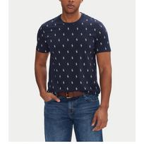 Pižama vyrams, Mėlyna, S/s crew sleep top