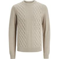 Megztinis vyrams, Smėlio, JPRBLAPARLEY KNIT CREW
