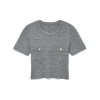 Megzta palaidinė moterims, Gray, Kristin pullover
