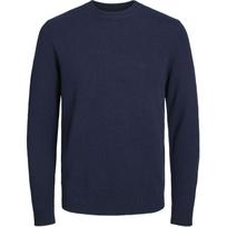 Megztinis vyrams, Mėlyna, JPRCCLAMBSWOOL KNIT CR