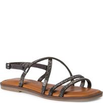 Basutės moterims, Juoda, SANDALS