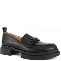 Loaferiai moterims, Juoda, Loafers, SANTINO MILANO