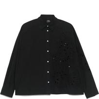 Marškiniai ilgomis rankovėmis moterims, Juoda, Centoundici shirt