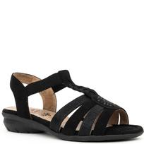Basutės moterims, Juoda, Sandals