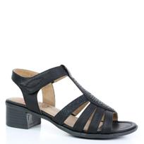Basutės moterims, Juoda, Sandals
