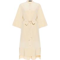 Maxi suknelė moterims, Smėlio, Darius dress crepe de soie