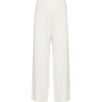 Kelnės moterims, Balta, Culotte silk cashmere