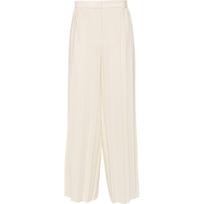 Kelnės moterims, Balta, Tibre pant airy plisse