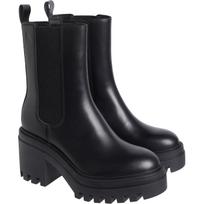 Aulinukai moterims, Juoda, Chunky heeled chelsea