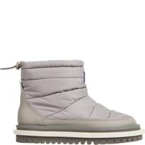 Pašiltinti aulinukai moterims, Smėlio, Padded flat boot