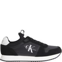 Laisvalaikio bateliai vyrams, Juoda, Runner sock laceup  leisure