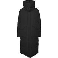 Pūkinis paltas moterims, Juoda, Rikke long down coat