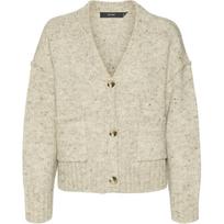 Kardiganas moterims, Smėlio, Ingrid v-neck cardigan