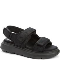 Basutės moterims, Juoda, SANDALS