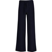 Megztos kelnės moterims, Mėlyna, Wool knitted pants