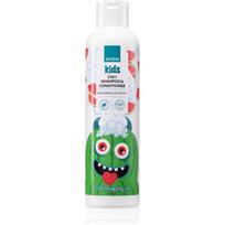 Avon Kids Watermelon šampūnas ir kondicionierius „du viename“ 200 ml