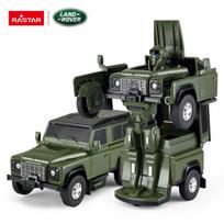 RASTAR Transformuojamas automobilis LAND ROVER DEFENDER, 1:32