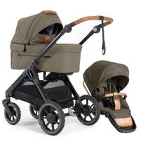 Emmaljunga Sento Max Outdoor Olive 2in1 Universalus vežimėlis