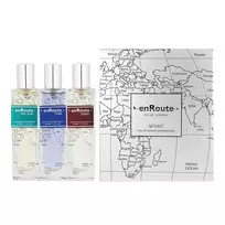 Afnan enRoute pour Homme EDP Paris 50 ml + EDP Dubai 50 ml + EDP New York 50 ml (vyras)