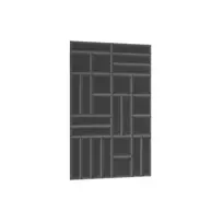 Minkšta sienelė 120x195, Pilka