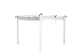 Pergola Lazio, balta/300×300×250