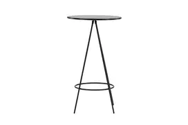 Baro staliukas Bistro ø60 - Juoda