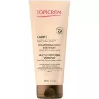 "Topicrem Karité Gentle Fortifying Shampoo" - stiprinamasis šampūnas nusilpusiems plaukams, 200 ml