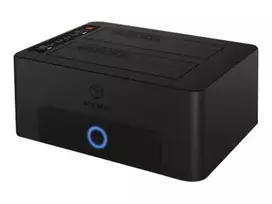Icy Box IB-1232CL-U3 Dockingstation, 2x SATA 2,5" and/or 3,5" to 1x USB 3.2 Gen 1 Host + UASP Raidsonic