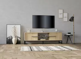 TV stovas, Hanah Home, Sapphire Oak, 160 x 50 x 40, cm