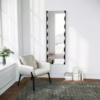 Veidrodis, Hanah Home, juodas, 50 x 140, cm