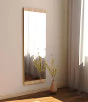 Veidrodis, Hanah Home, natūralus, 40 x 120 x 2,2, cm