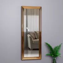 Veidrodis, Hanah Home, bronza, 40 x 105 x 3, cm