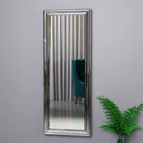 Veidrodis, Hanah Home, sidabrinis, 40 x 105 x 3, cm