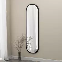 Veidrodis, Hanah Home, juodas, 40 x 120 x 2,2, cm
