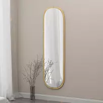 Veidrodis, Hanah Home, natūralus, 40 x 120 x 2,2, cm