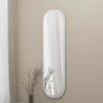 Veidrodis, Hanah Home, baltas, 40 x 120 x 2,2, cm
