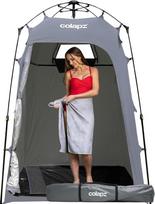 Colapz Rechargeable Camping Shower, Portable Dog Shower, Jet Wash for Bicycles, One Shower Head, Water Jet Nozzle, Carry Bag Included